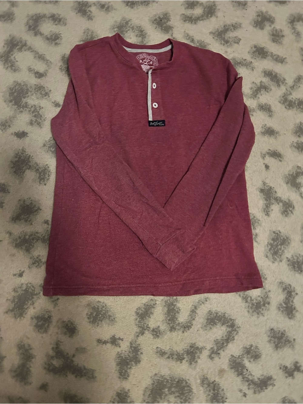 NWOT Lauren James Boyfriend Sweatshirt in Wine